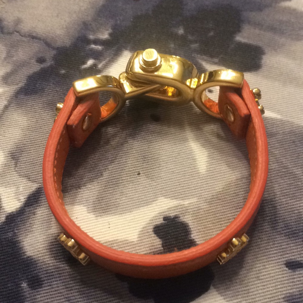 Orange bracelet